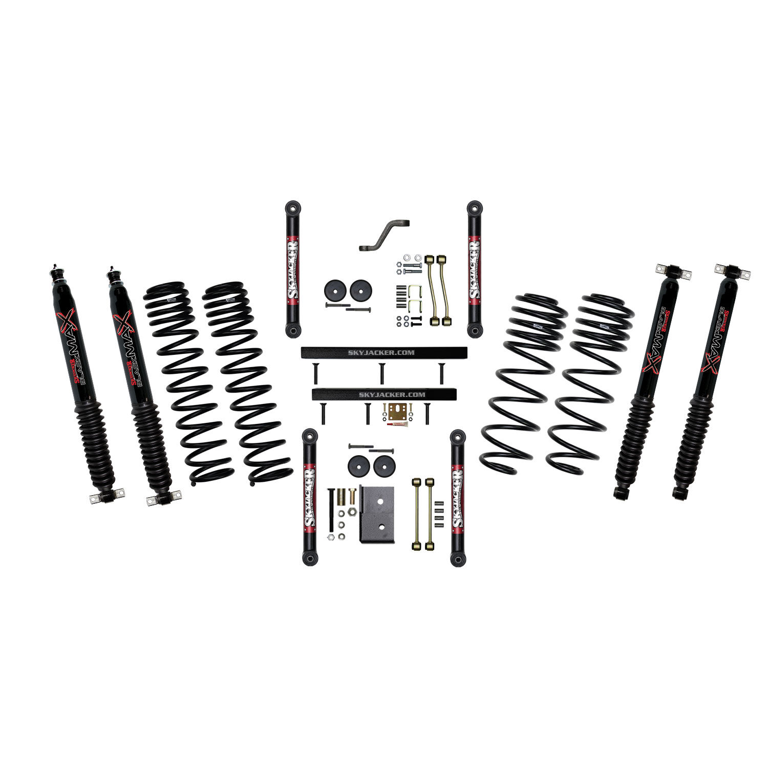 2003-2006 Jeep Wrangler Rubicon/SE/Sport/X Lift Kit 4.0 Inch Lift by SkyJacker - TJ403BPBLT