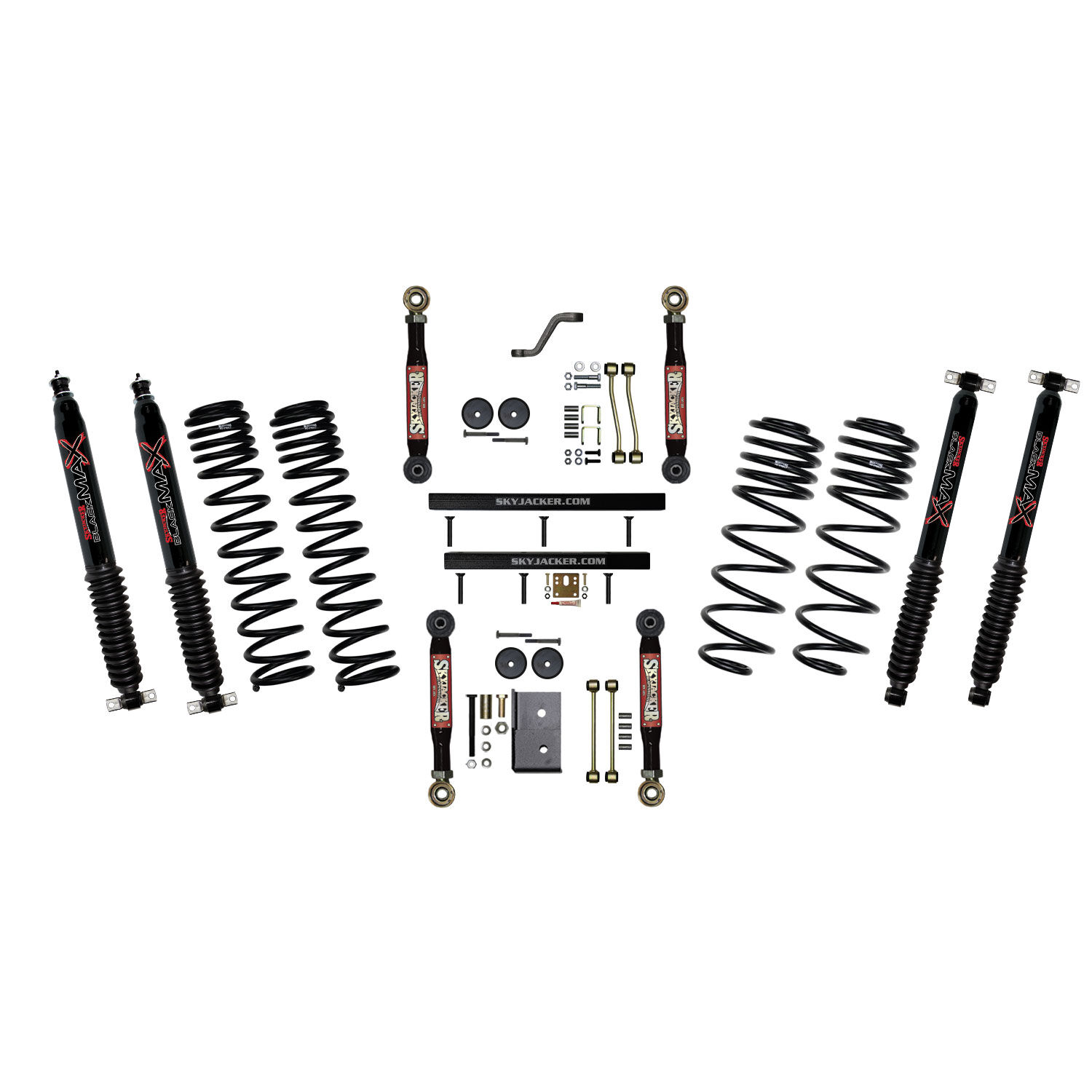 2003-2006 Jeep Wrangler Rubicon/SE/Sport/X Lift Kit 4.0 Inch Lift by SkyJacker - TJ403BPBLTX
