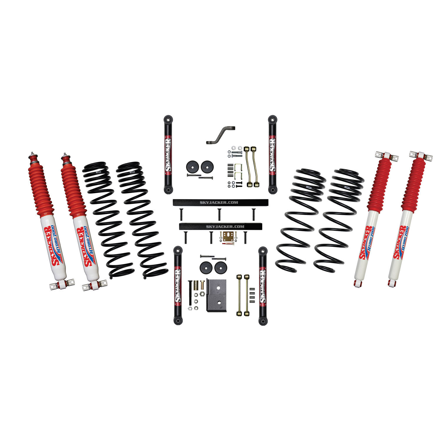 2003-2006 Jeep Wrangler Rubicon/SE/Sport/X Lift Kit 4.0 Inch Lift by SkyJacker - TJ403BPHLT