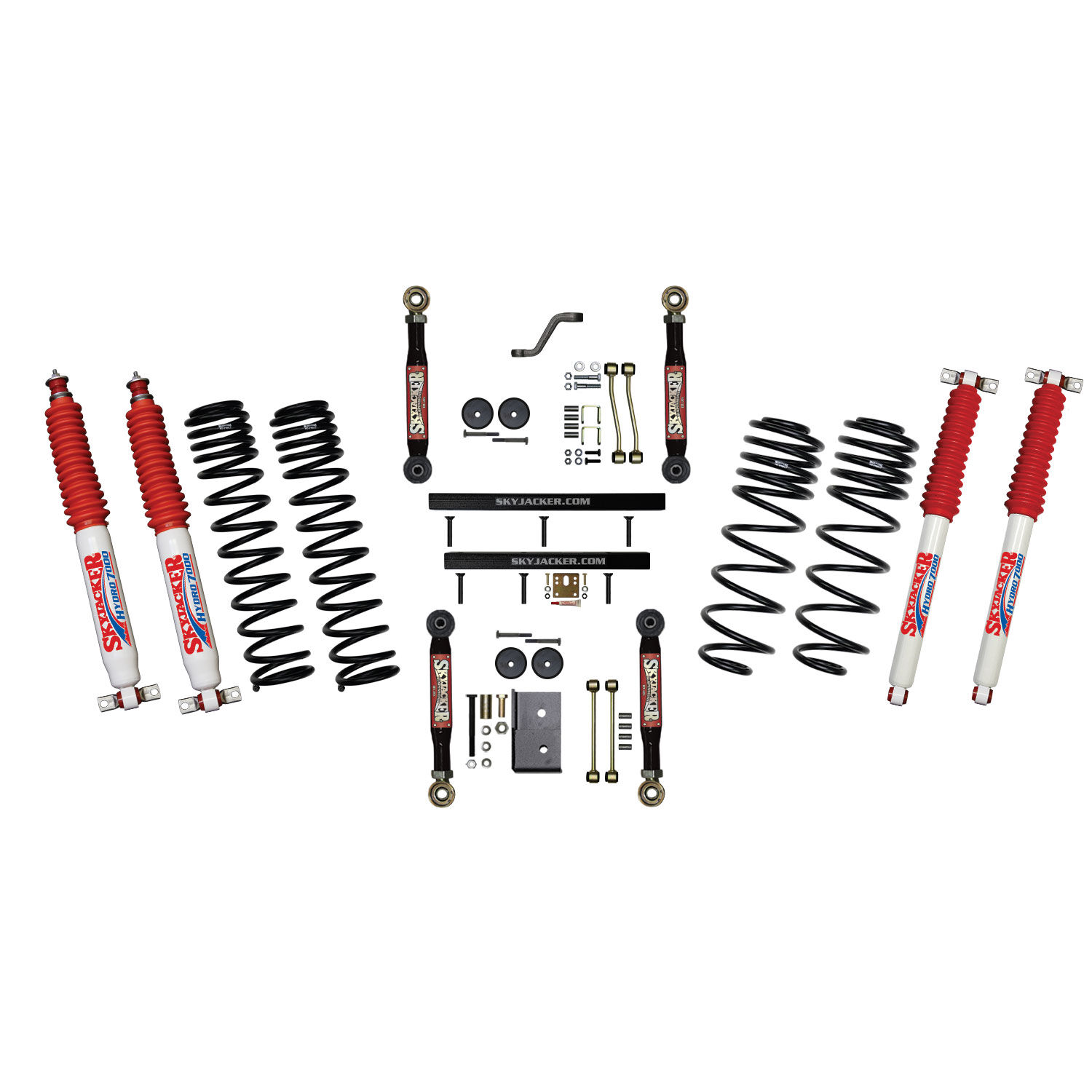 2003-2006 Jeep Wrangler Rubicon/SE/Sport/X Lift Kit 4.0 Inch Lift by SkyJacker - TJ403BPHLTX