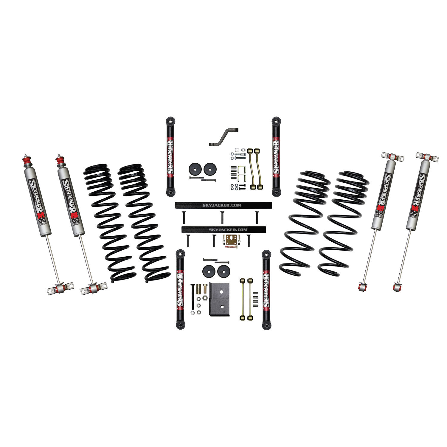 2003-2006 Jeep Wrangler Rubicon/SE/Sport/X Lift Kit 4.0 Inch Lift by SkyJacker - TJ403BPMLT