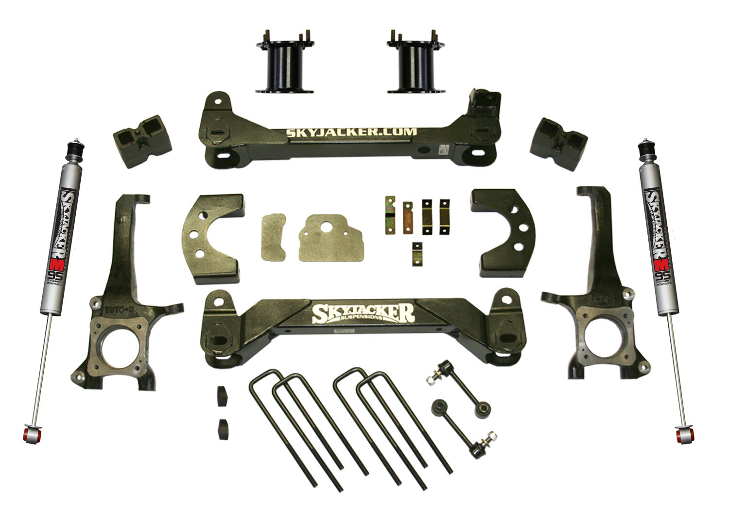 2007-2019 Toyota Tundra Lift Kit 4.5 Inch Lift by SkyJacker - TU745BKM
