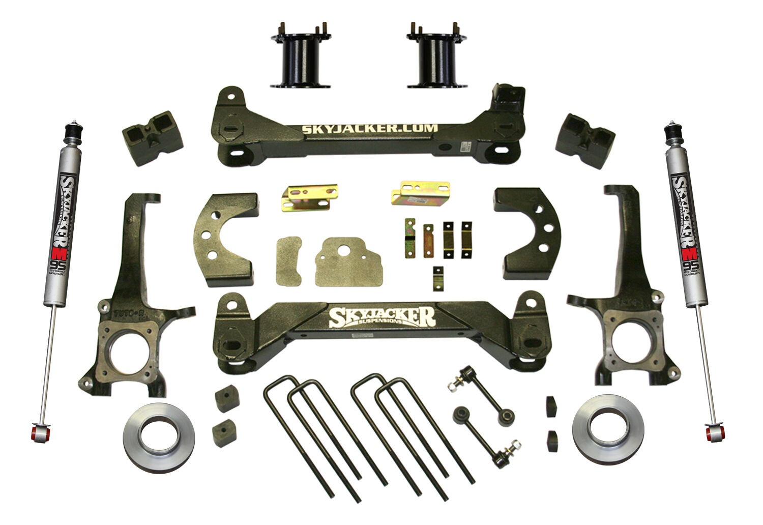 2007-2019 Toyota Tundra Lift Kit 6.0 Inch Lift by SkyJacker - TU760BKM
