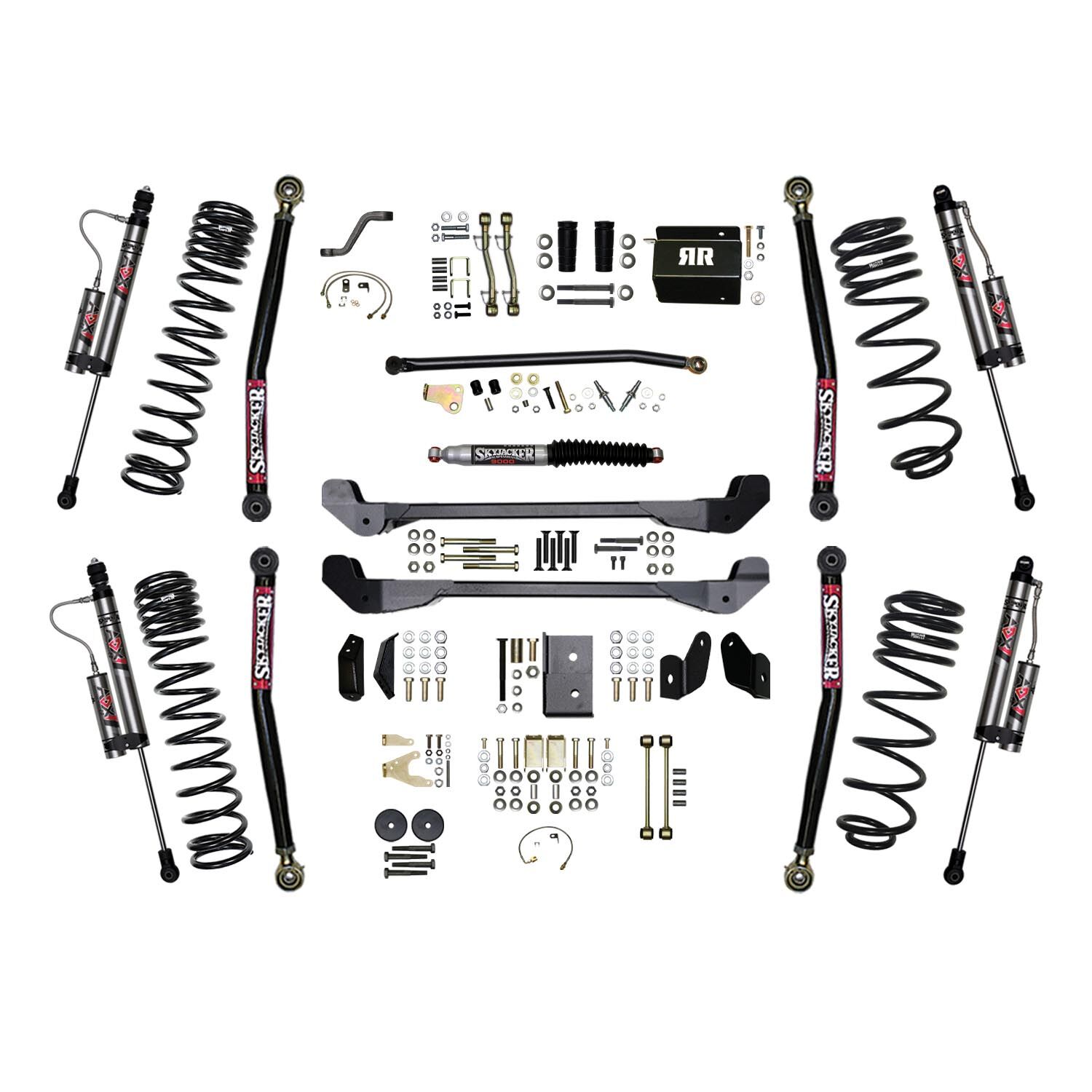 1997-2006 Jeep Wrangler SE/Sport Lift Kit Front/Rear 4.0 Inch Lift by SkyJacker - TJ40RR1LTK-X