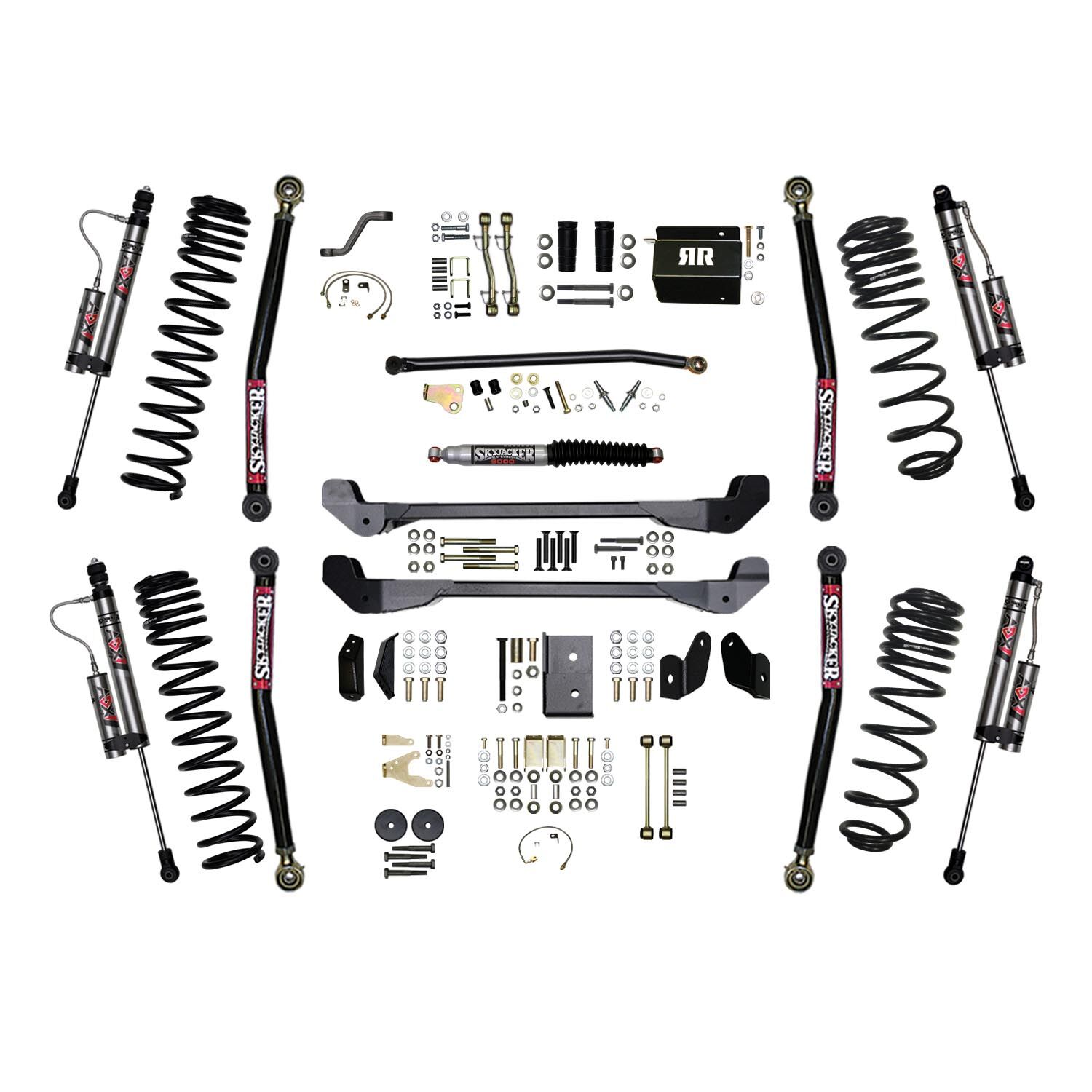 1997-2006 Jeep Wrangler SE/Sport Lift Kit Front/Rear 6.0 Inch Lift by SkyJacker - TJ60RR1LTK-X