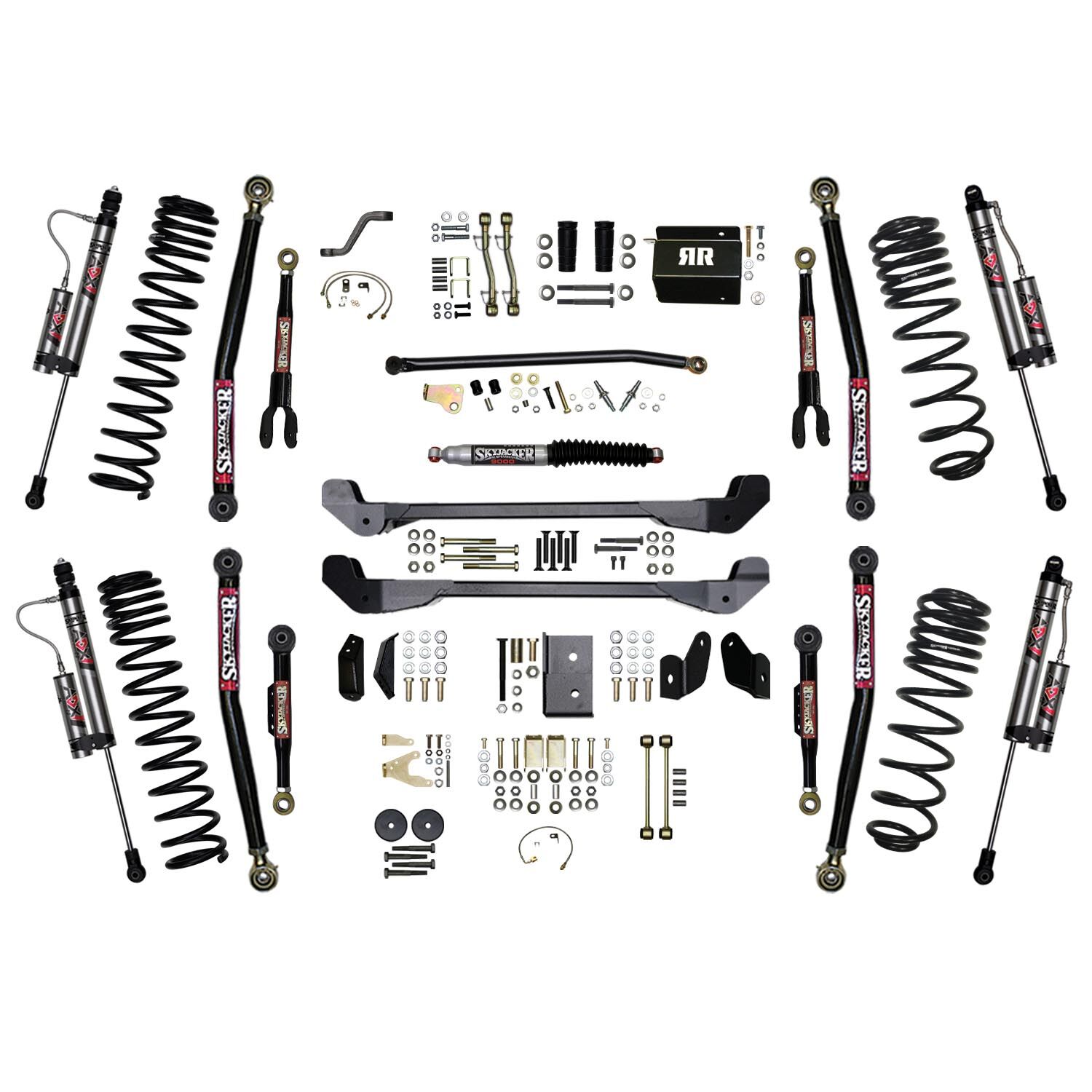 1997-2006 Jeep Wrangler SE/Sport Lift Kit Front/Rear 6.0 Inch Lift by SkyJacker - TJ60RR2LTK-X