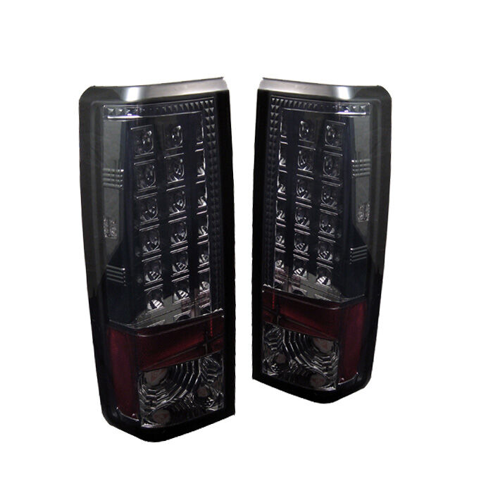 1985-2005 Chevy Astro Smoke LED Tail Lights - 111-CAS85-LED-SM