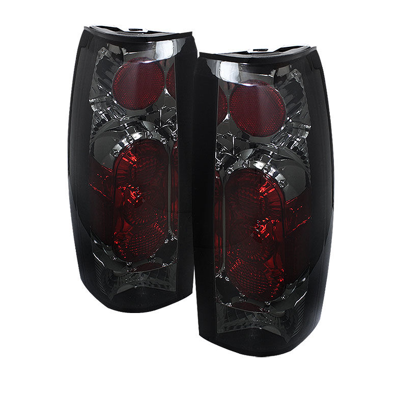 1988-1998 Chevy C/K Series 3500 Smoke G2 Euro Style Tail Lights - 111-CCK88G2-SM
