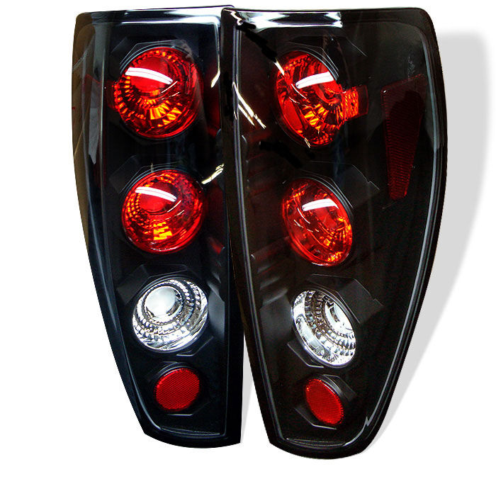 2004-2012 GMC Canyon Black Euro Style Tail Lights - 111-CCO04-BK