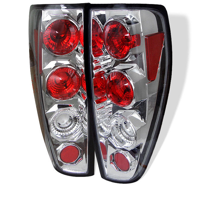 2004-2012 Chevy Colorado Chrome Euro Style Tail Lights - 111-CCO04-C