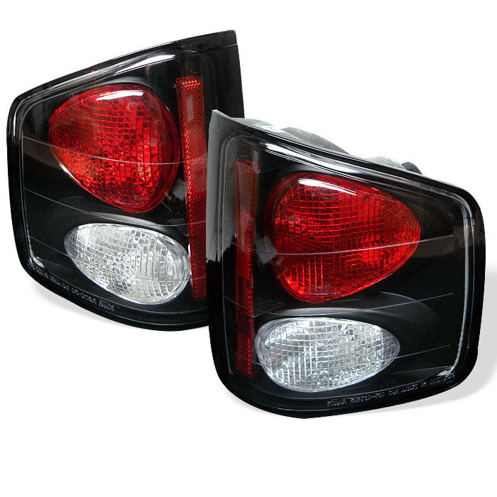 1994-2004 GMC Sonoma Black Euro Style Tail Lights - 111-CS1094-BK