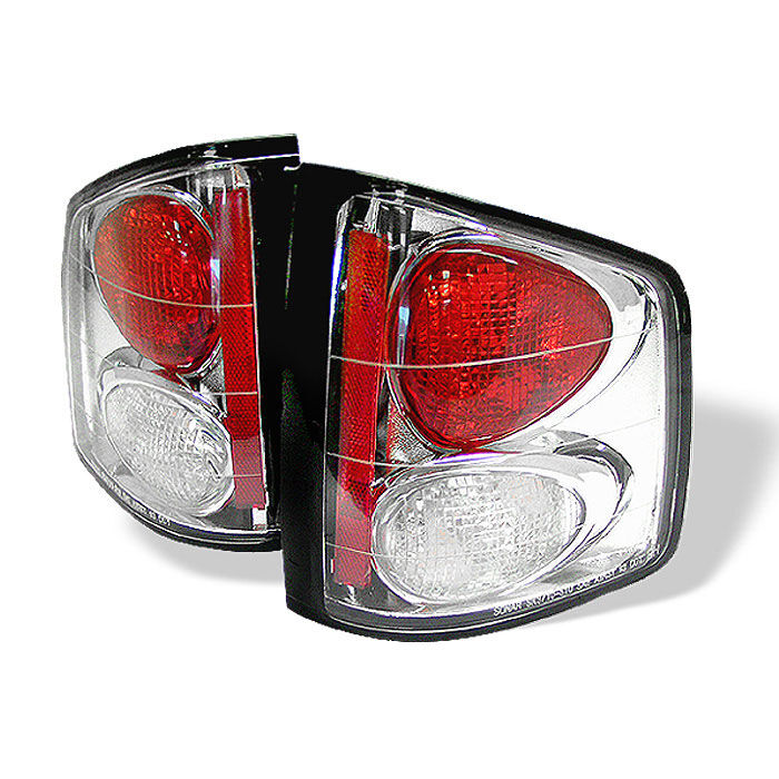 1994-2004 Chevy S-10 Chrome Euro Style Tail Lights - 111-CS1094-C