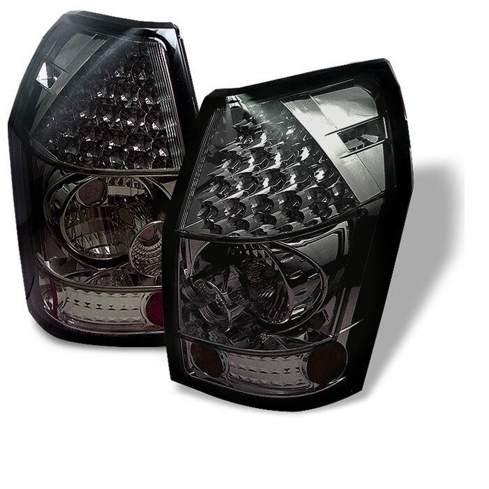2005-2008 Dodge Magnum Smoke LED Tail Lights - 111-DMAG05-LED-SM