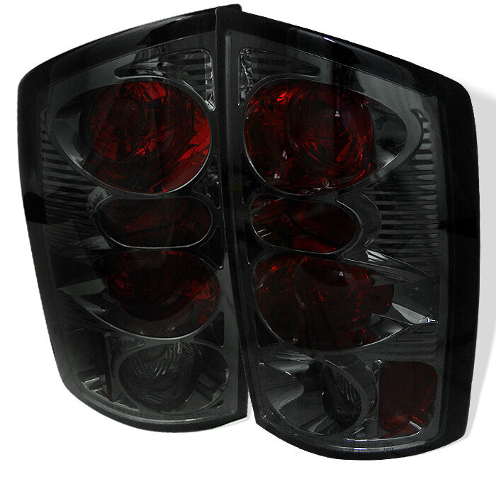 2002-2005 Dodge Ram 2500 Smoke Euro Style Tail Lights - 111-DRAM02-SM