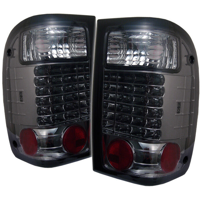 2001-2005 Ford Ranger Smoke LED Tail Lights - 111-FR98-LED-SM