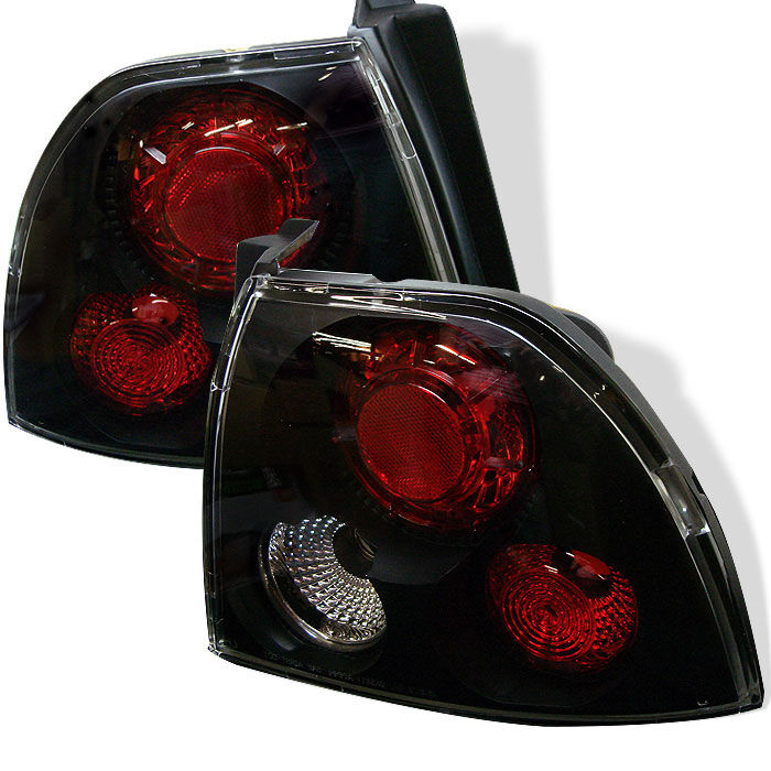 1994-1995 Honda Accord Black Euro Style Tail Lights - 111-HA94-BK