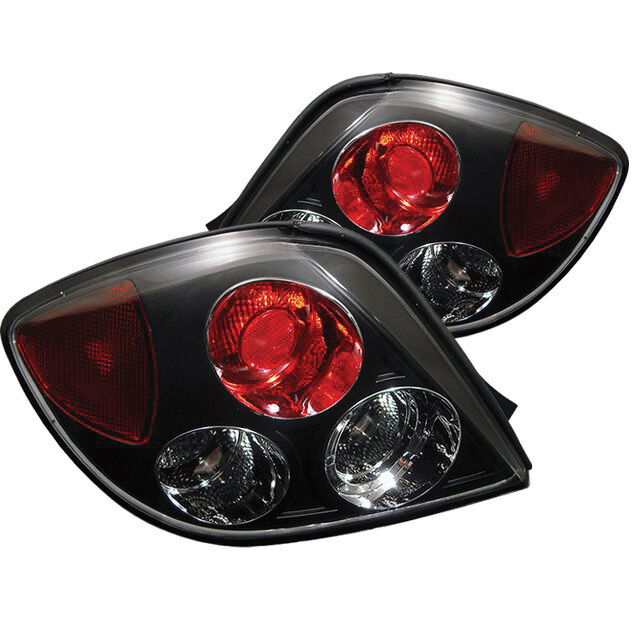 2003-2005 Hyundai Tiburon Black Euro Style Tail Lights - 111-HYT03-BK