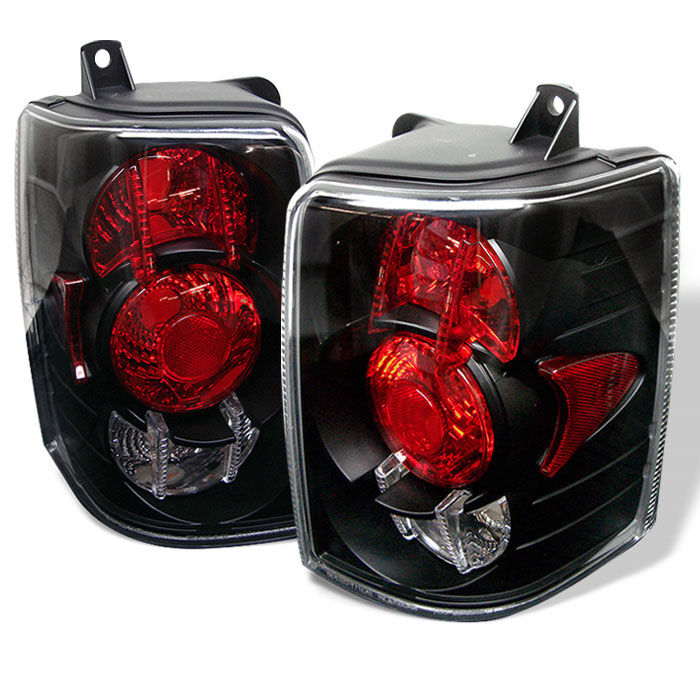 1993-1998 Jeep Grand Cherokee Black Euro Style Tail Lights - 111-JGC93-BK