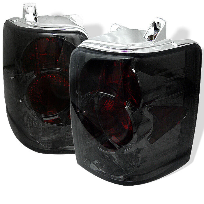 1993-1998 Jeep Grand Cherokee Smoke Euro Style Tail Lights - 111-JGC93-SM