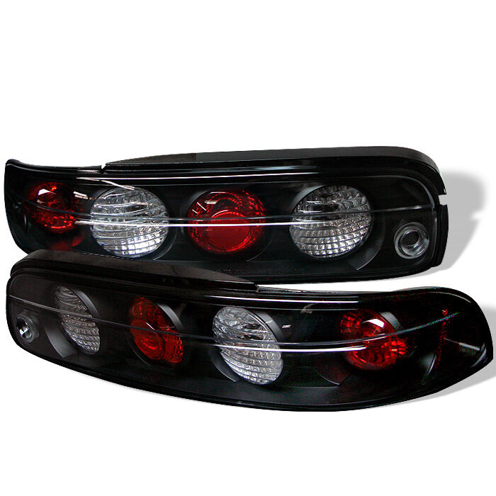 1995-2000 Lexus SC300 Black Euro Style Tail Lights - 111-LSC300-BK