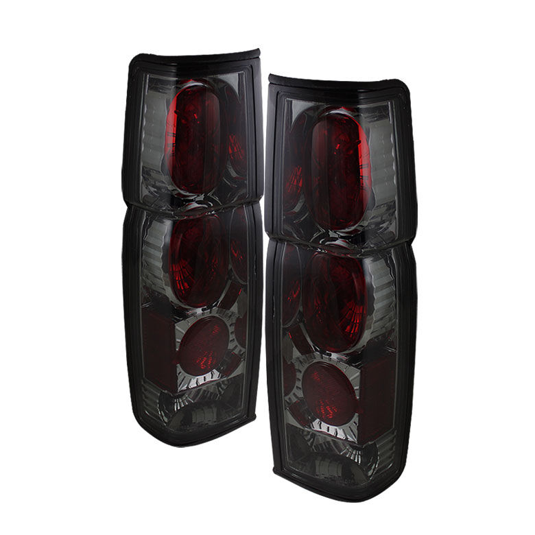 1986-1997 Nissan Hardbody Smoke Euro Style Tail Lights - 111-NH86-SM