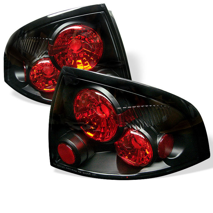 2000-2003 Nissan Sentra Black Euro Style Tail Lights - 111-NS00-BK