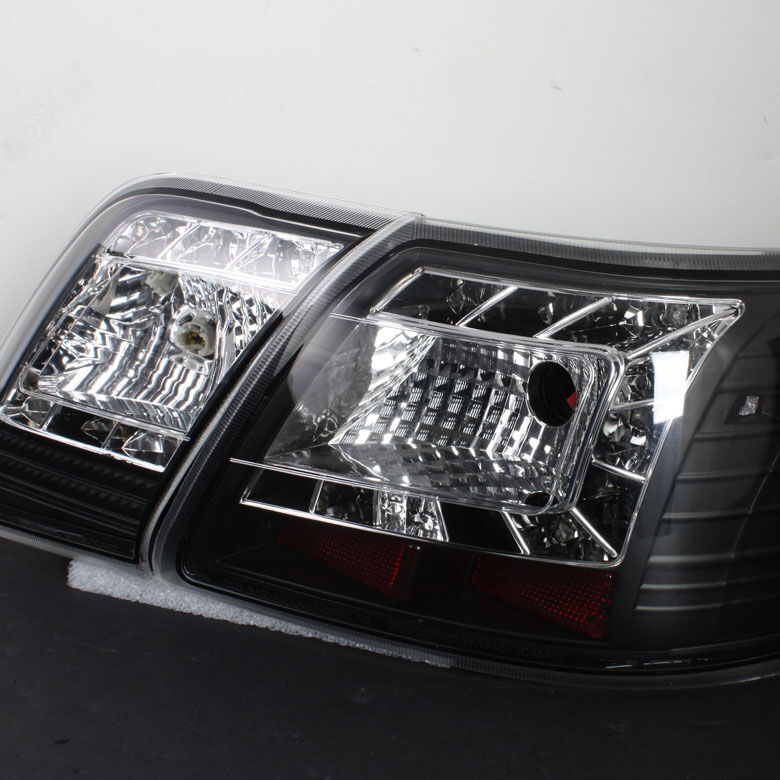 2007-2009 Toyota Camry Black LED Tail Lights
