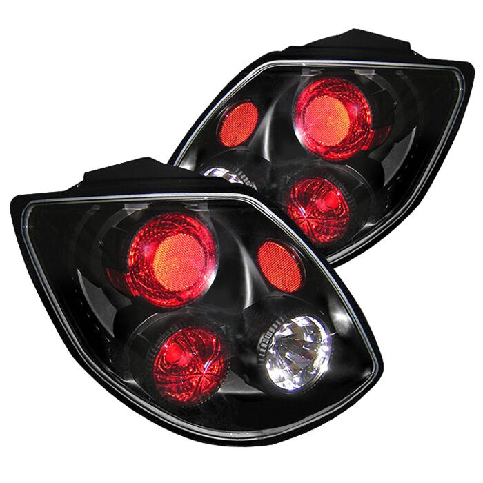 2003-2005 Toyota Matrix Black Euro Style Tail Lights - 111-TMA03-BK