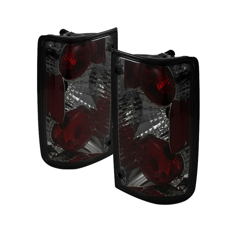 1989-1995 Toyota Pick-up Smoke Euro Style Tail Lights - 111-TP89-SM