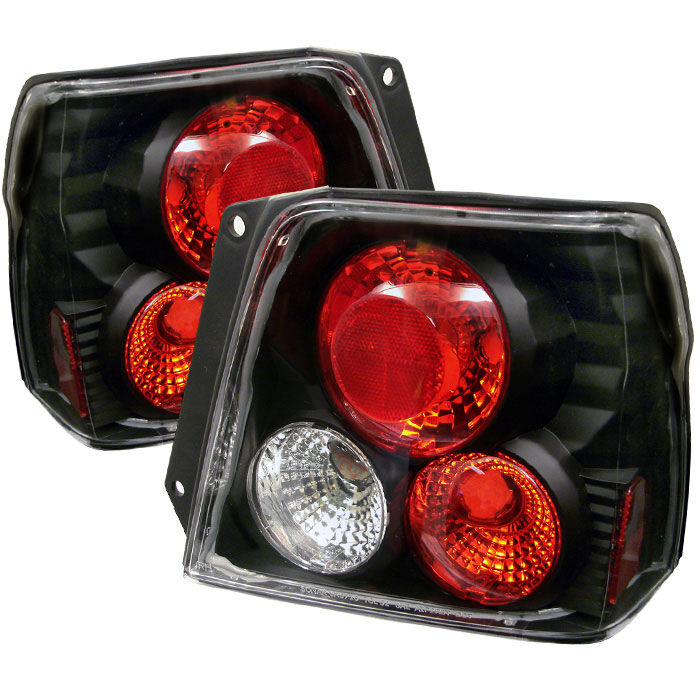 1995-1998 Toyota Tercel Black Euro Style Tail Lights - 111-TTER95-BK