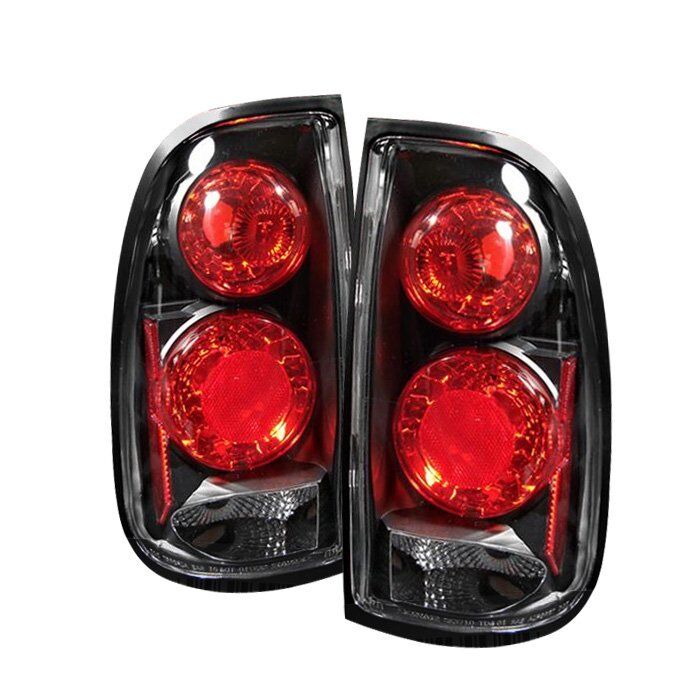 2000-2003 Toyota Tundra Black Euro Style Tail Lights - 111-TTRA00-BK