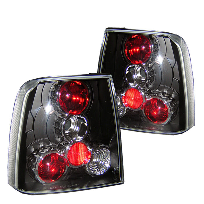 1997-2000 VW Passat Black Euro Style Tail Lights - 111-VWPAT97-BK