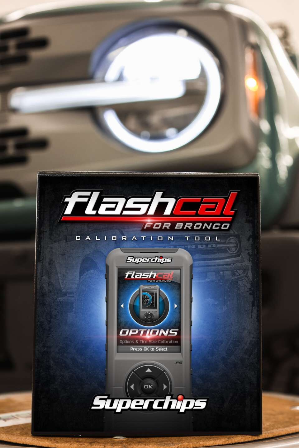 2021-2024 Ford Bronco Tuning Flash Tool Flashcal by SuperChips