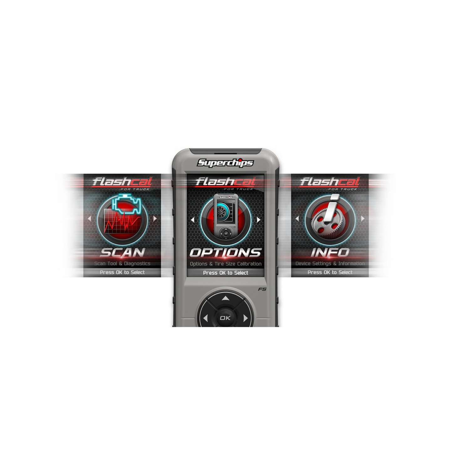 1998-2010 Dodge Ram 1500 / 2011-2017 1500 / 2500 Computer Chip Programmer Flashcal by SuperChips - 3545