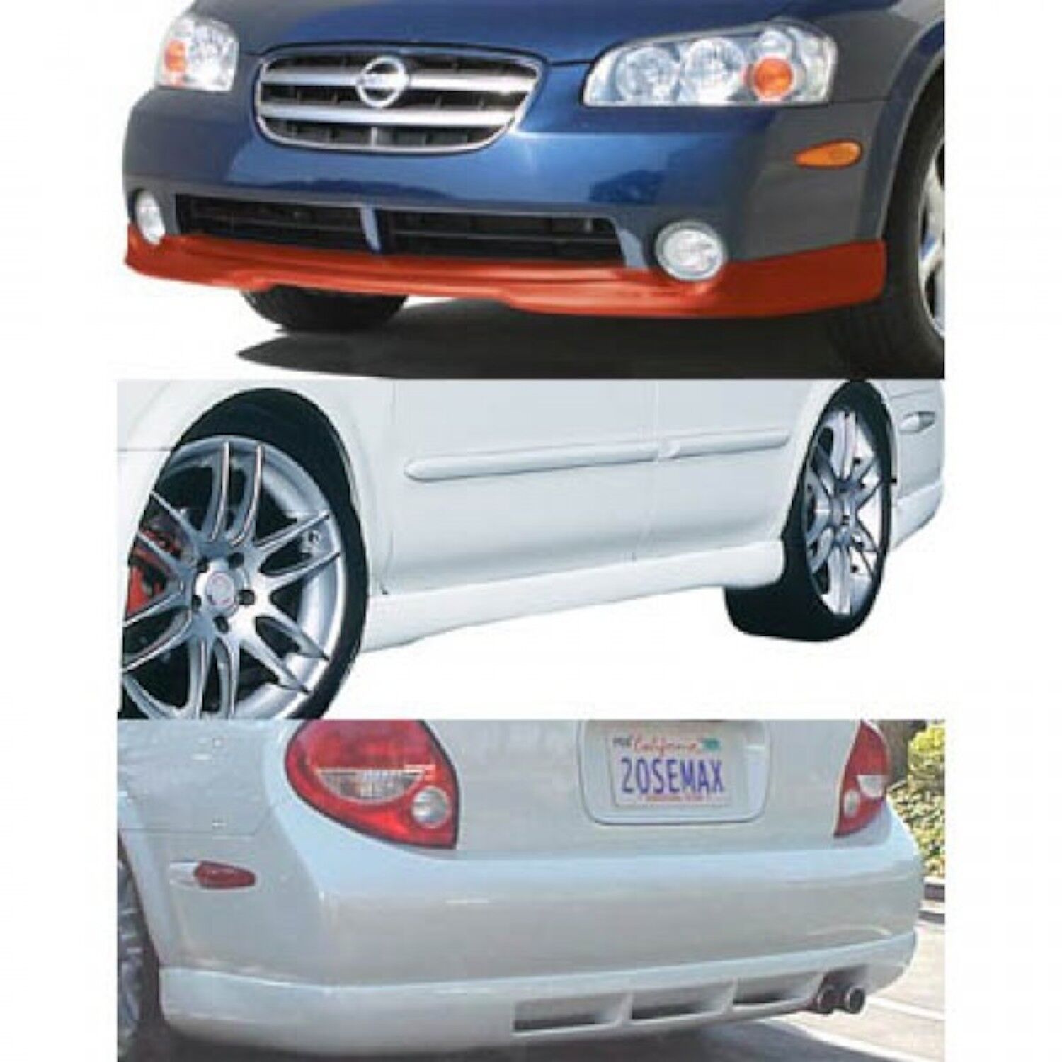 2002-2003 Nissan Maxima Stillen Ground Effects Body Kit - 108280