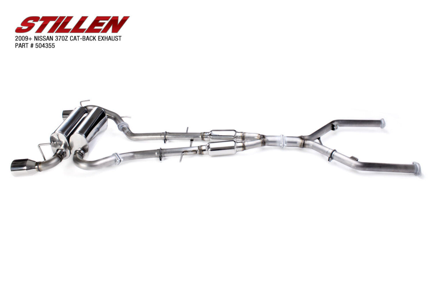 Stillen Exhaust System Kit for 2009-2019 Nissan 370z