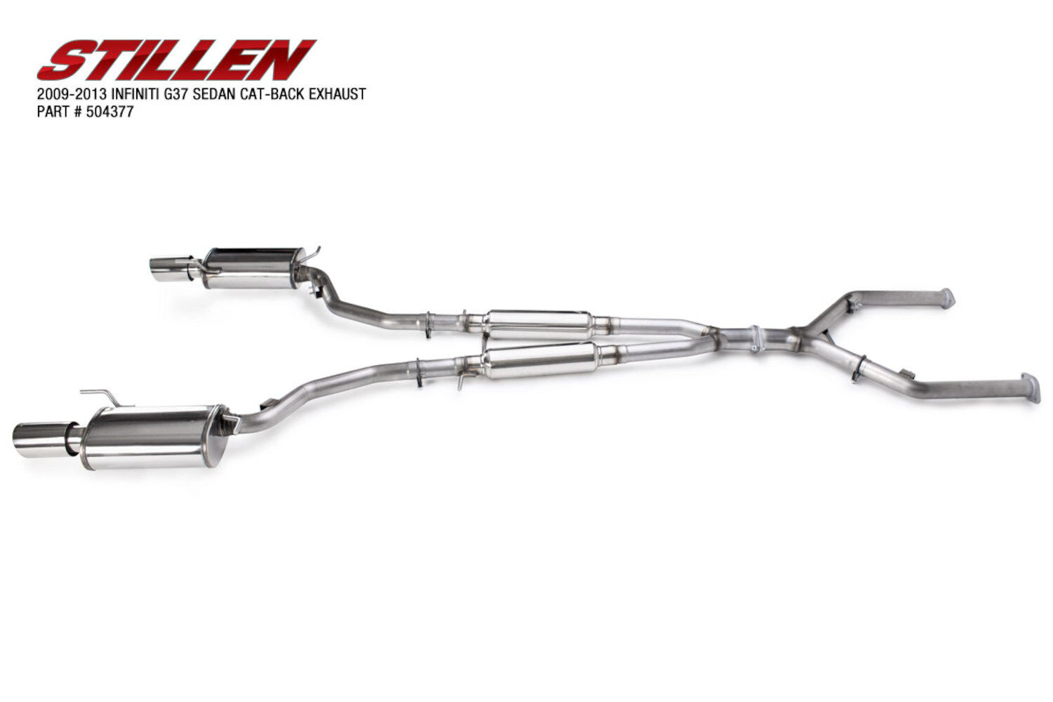 Stillen Exhaust System Kit for 2009-2013 Infiniti G37 Sedan