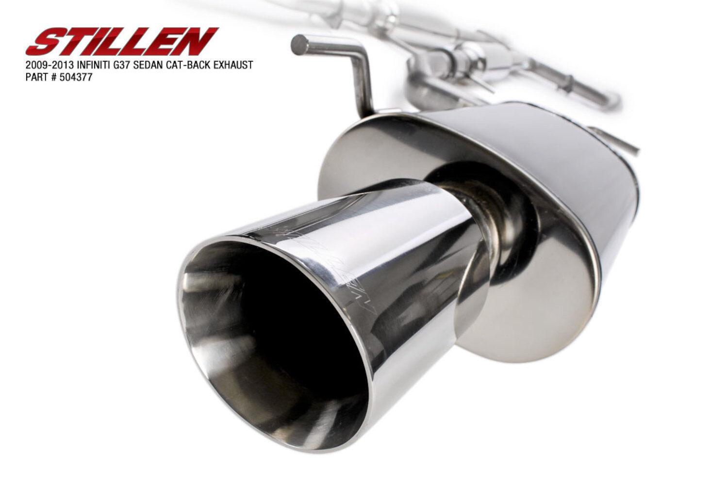 Stillen Exhaust System Kit for 2009-2013 Infiniti G37 Sedan