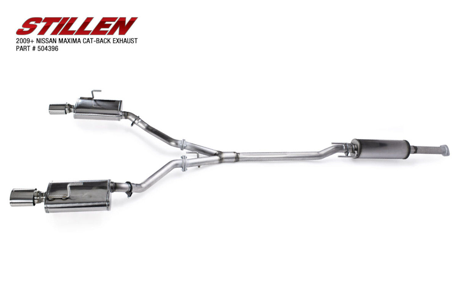 Stillen Exhaust System Kit for 2009-2015 Nissan Maxima