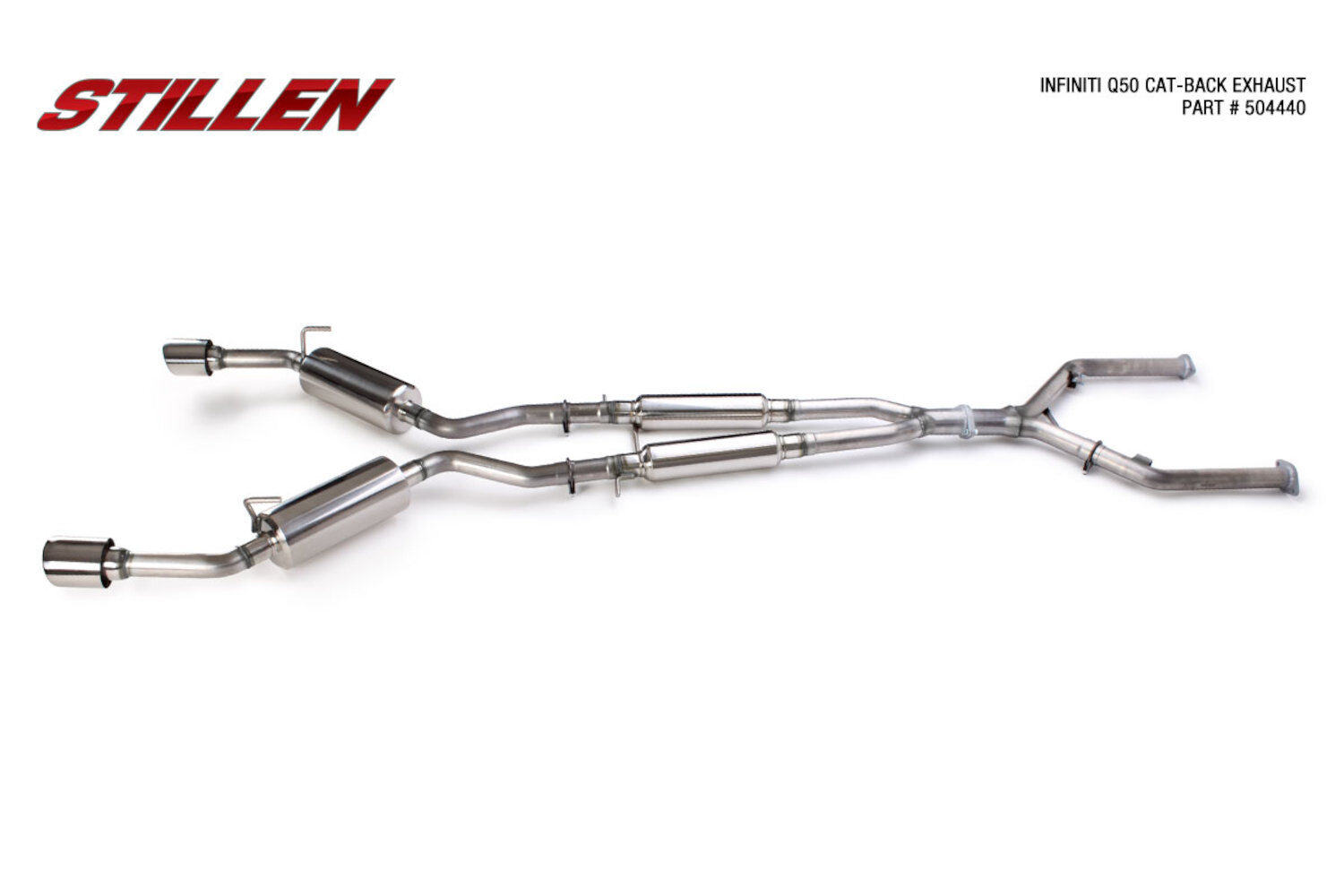Stillen Exhaust System Kit for 2014-2015 Infiniti Q50 3.7L V6