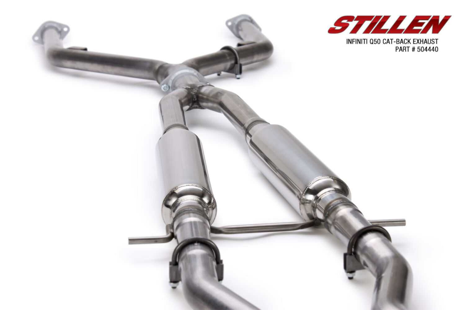 Stillen Exhaust System Kit for 2014-2015 Infiniti Q50 3.7L V6