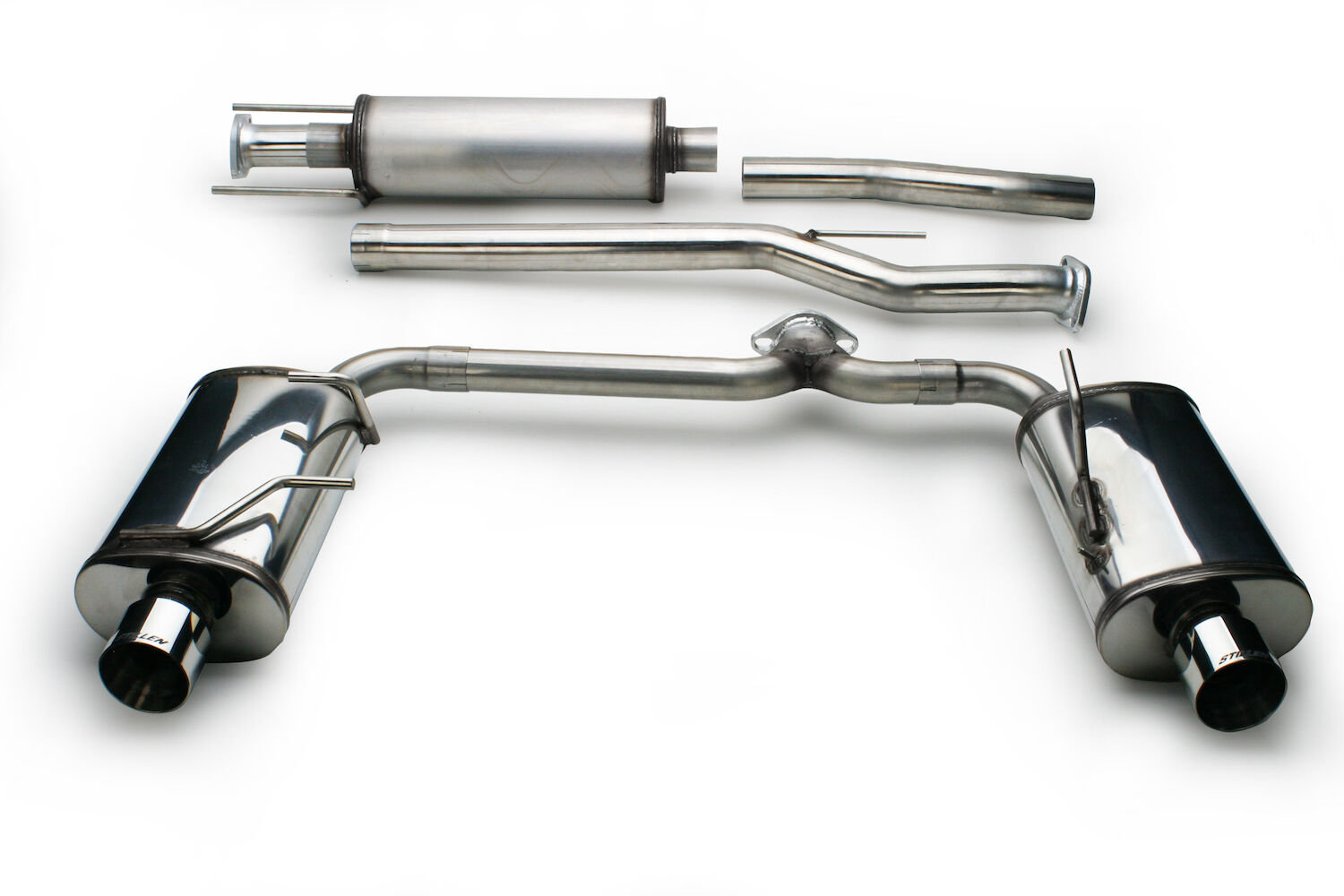 2008-2013 Nissan Altima 3.5L V6 Coupe Stillen Exhaust System Kit - 508295