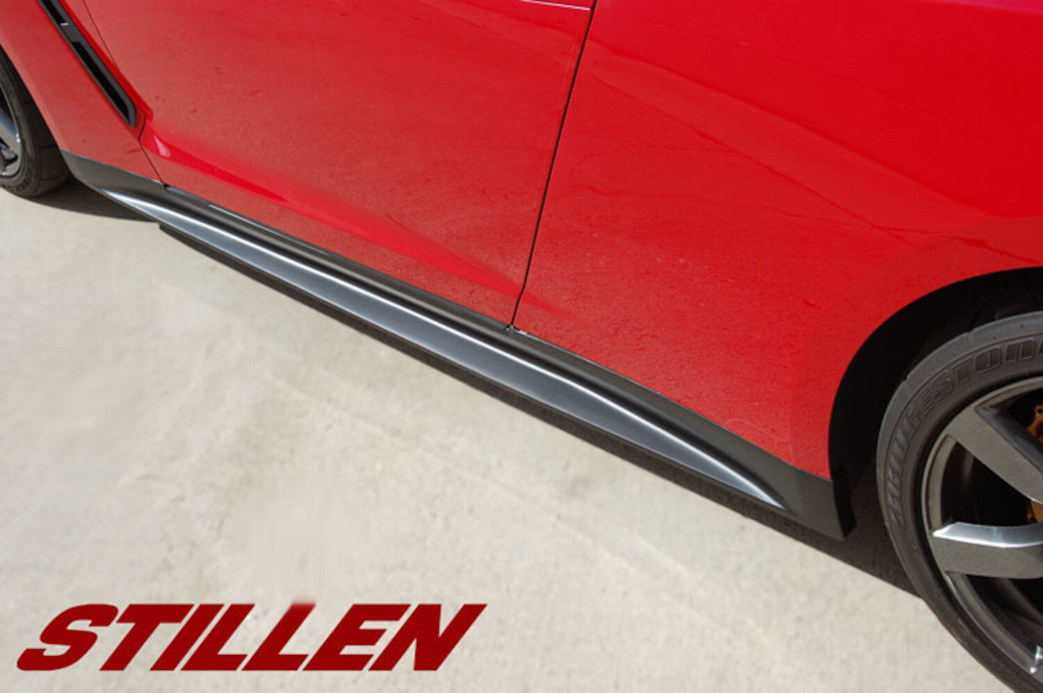 Stillen Side Skirts 2PC for 2009-2014 Nissan GT-R