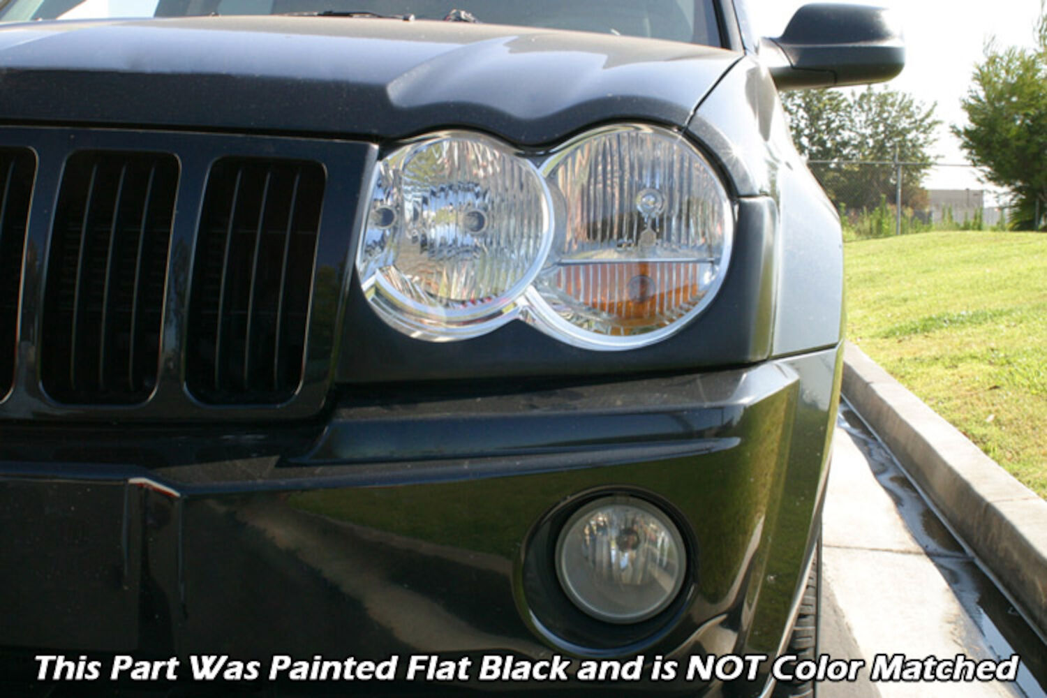 Stillen Headlight Bezel Set for 2005-2007 Jeep Grand Cherokee