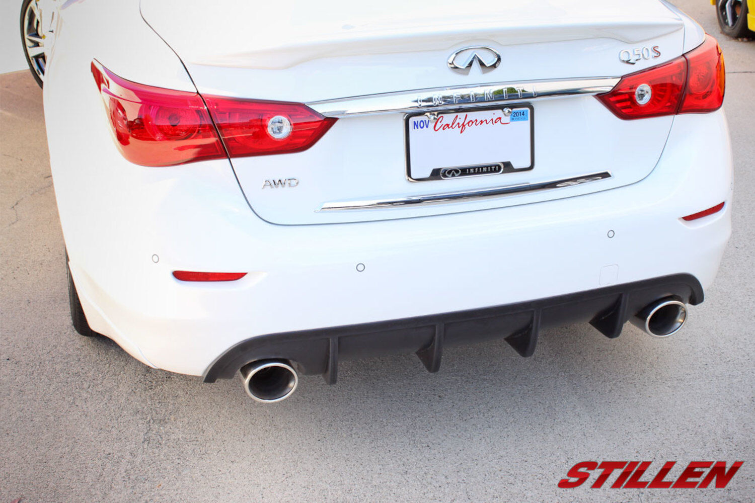 Stillen Rear Diffuser for 2014-2017 Infiniti Q50