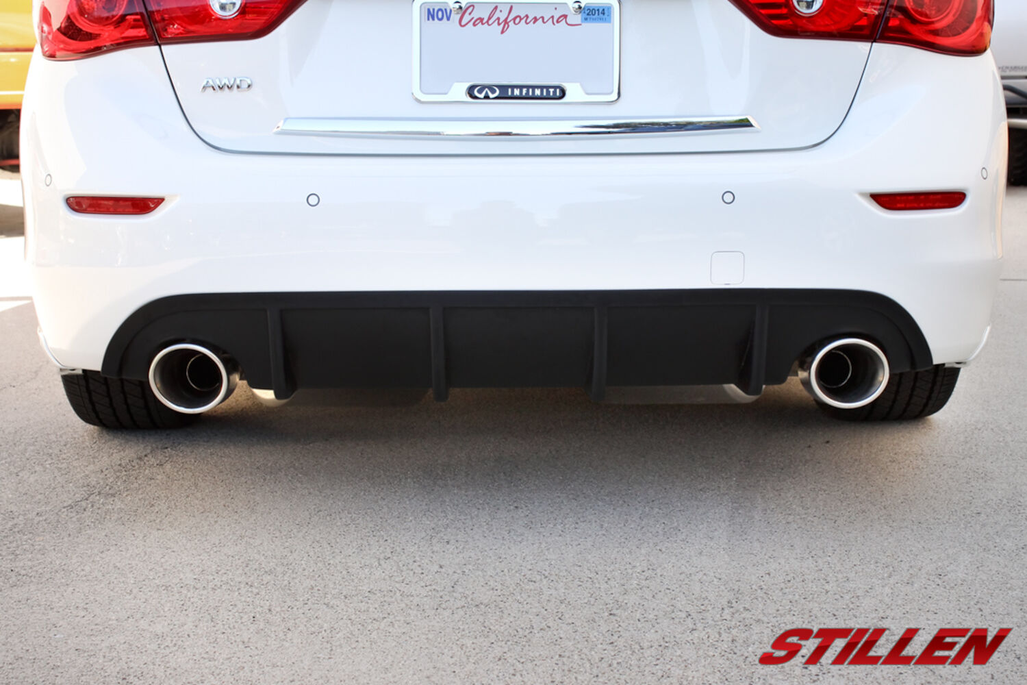 Stillen Rear Diffuser for 2014-2017 Infiniti Q50