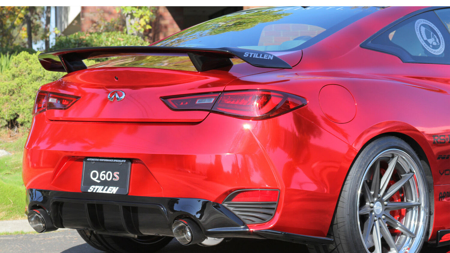 2017-2022 Infiniti Q60 Stillen Rear Diffuser - KB11235
