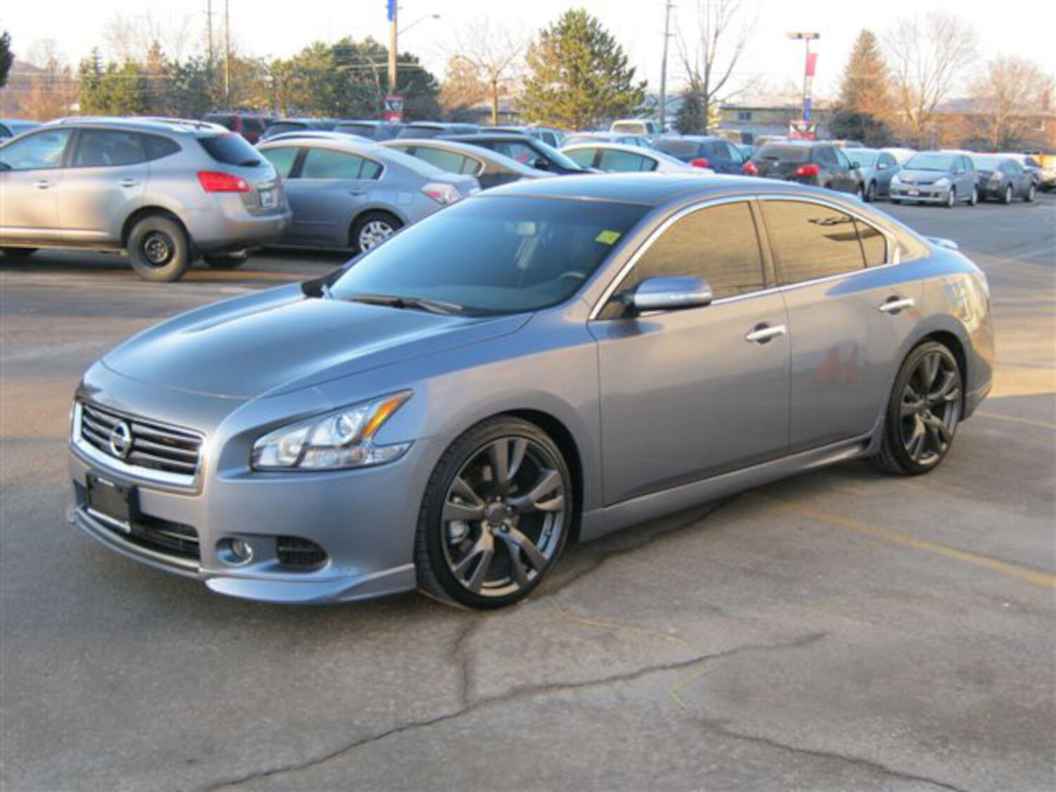 Stillen Front Bumper Lip Air Dam for 2009-2015 Nissan Maxima