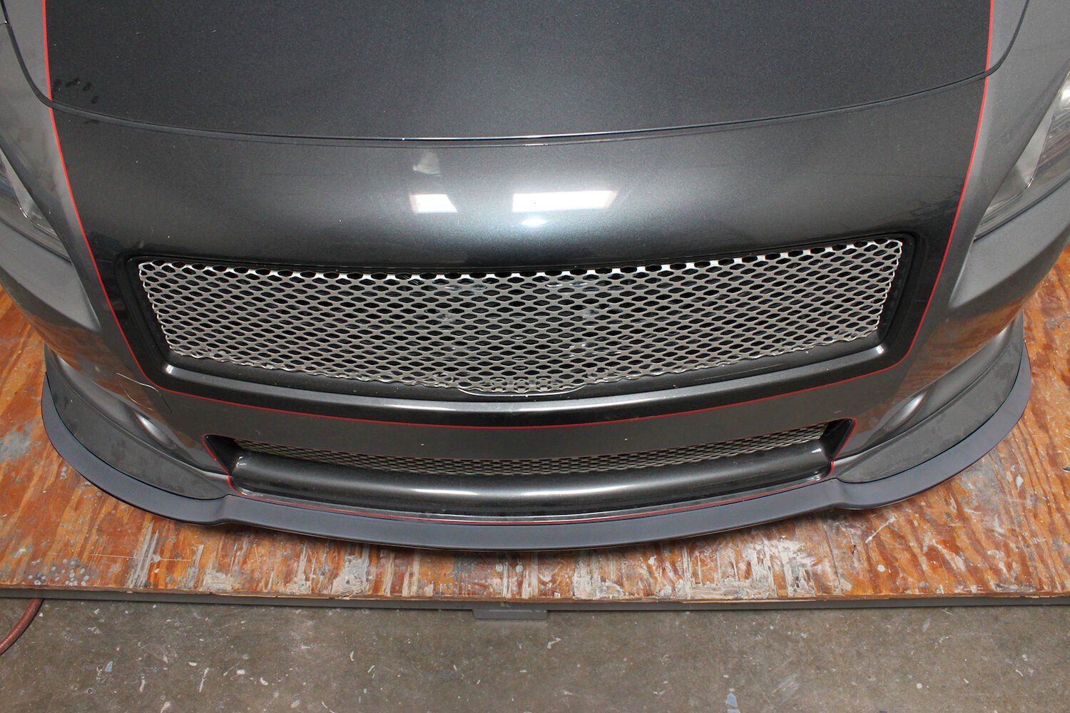 2009-2015 Nissan Maxima Stillen Front Lip Air dam - KB12742S
