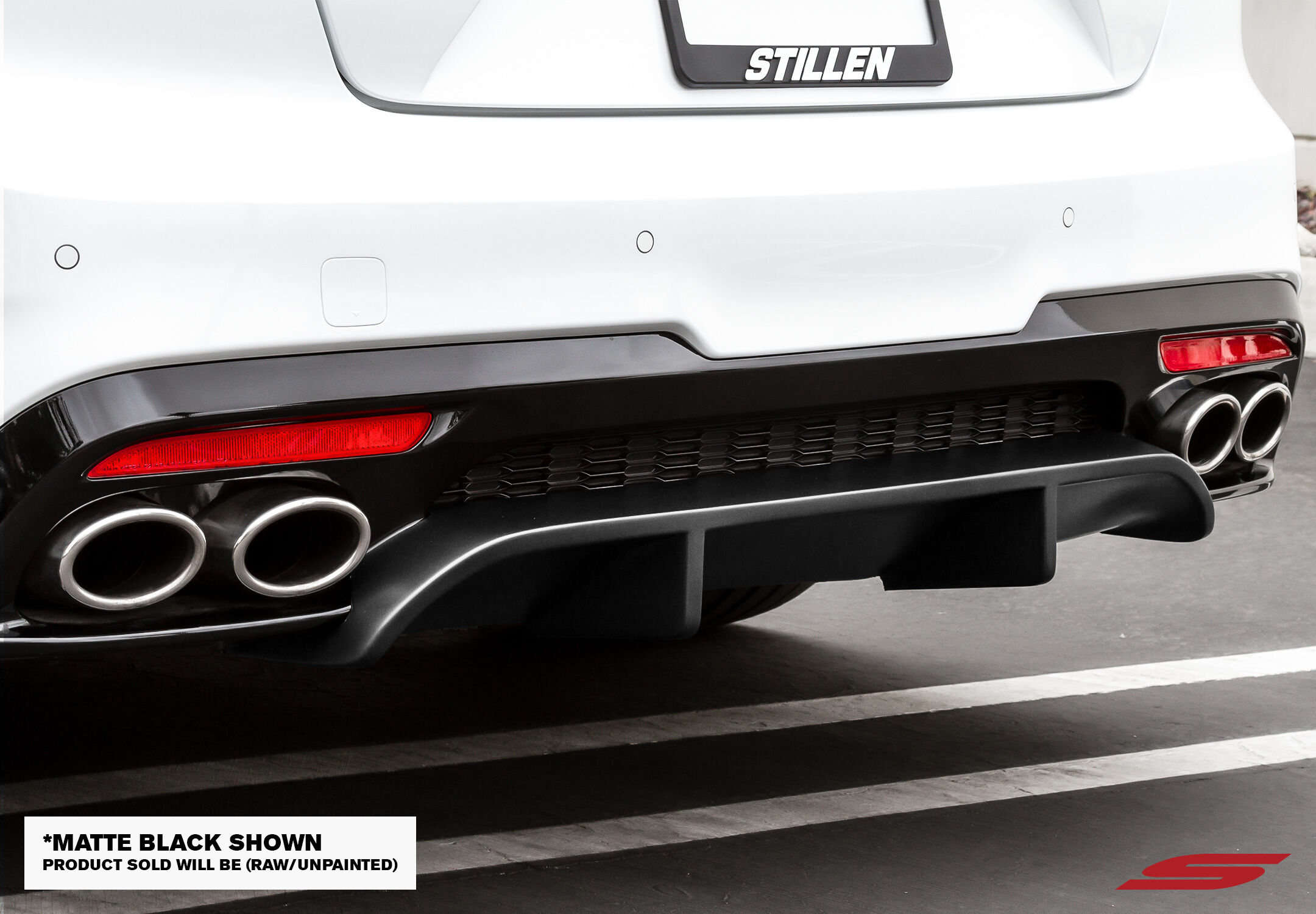 Stillen Rear Diffuser for 2018-2020 Kia Stinger